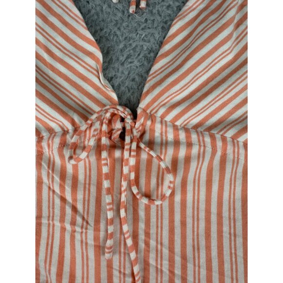 J.Crew Womens Melon Striped Halter Top NWT Size S 60% Cotton 40% Modal Elastic W - Picture 12 of 15